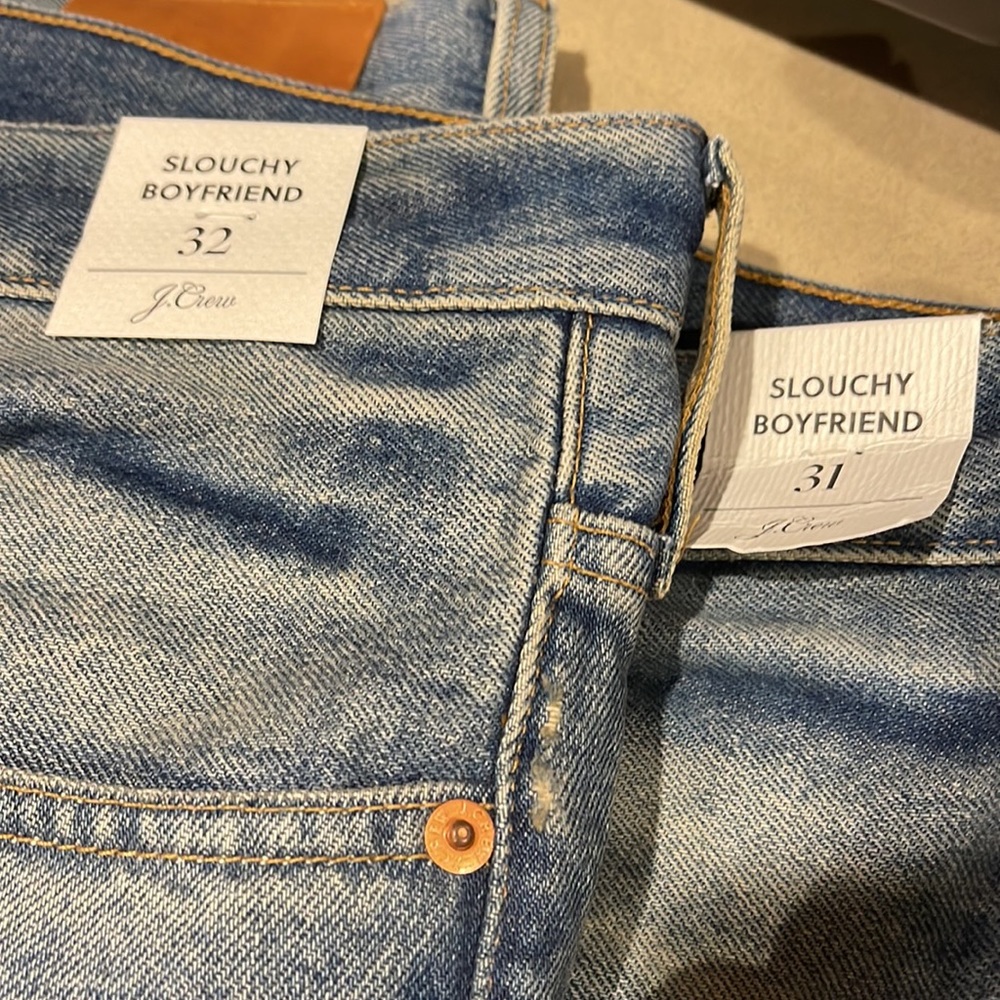 NWT J.Crew Slouchy boyfriend jean in Southern Sky wash - Picture 6 of 7